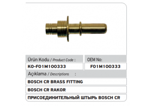 F01M100333 Bosch CR Pompa Rakoru